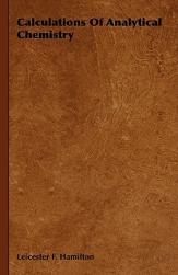 【预售】Calculations of Analytical Chemistry