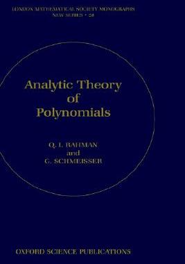 【预售】Analytic Theory of Polynomials: Critical Points