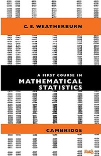 【预售】A First Course Mathematical Statistics