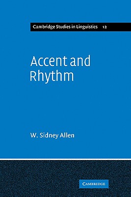 预订 【】Accent and Rhythm: Prosodic Features of Latin and