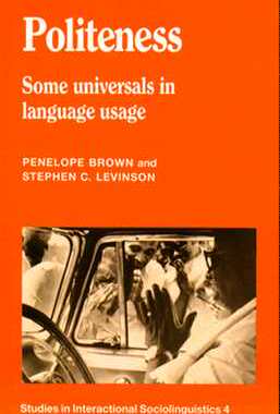 现货Politeness: Some Universals in Language Usage
