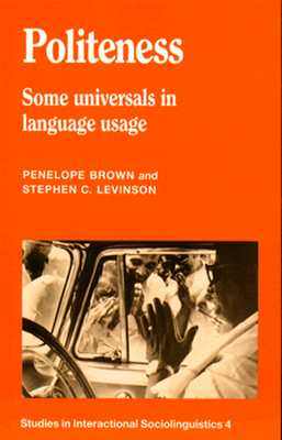 现货Politeness: Some Universals in Language Usage