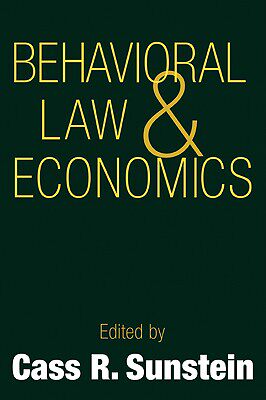 【预售】Behavioral Law and Economics