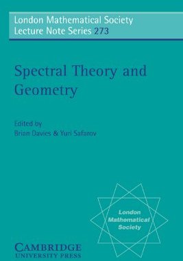 【预售】Spectral Theory and Geometry