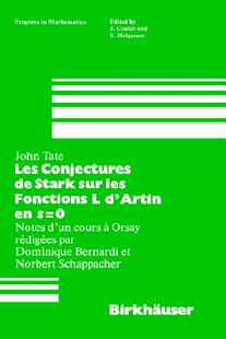 Les 预售 Stark Conjectures Sur Artin Fonctions