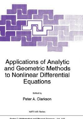 【预售】Applications of Analytic and Geometric Methods to