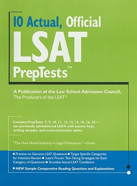 【预售】10 Actual, Official LSAT Preptests