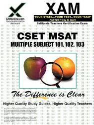 【预售】CSET MSAT: Multiple Subjects 101, 102, 103