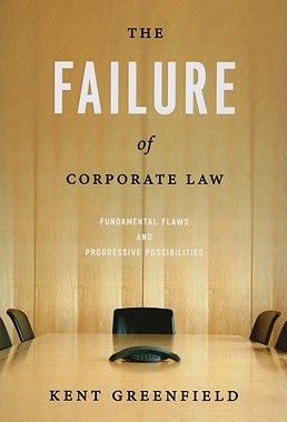 【预售】The Failure of Corporate Law: Fundamental Flaws