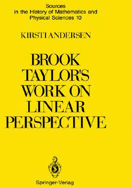 【预售】Brook Taylor's Work on Linear Perspective: A Study
