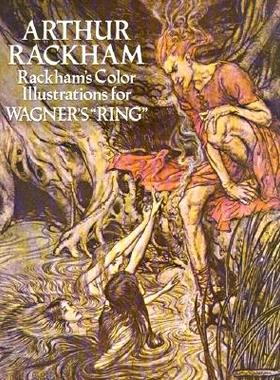 【预售】Rackham's Color Illustrations for Wagner's 
