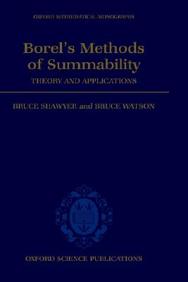 【预售】Borel's Methods of Summability: Theory and