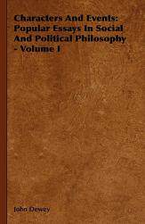 【预售】Characters and Events: Popular Essays in Social and