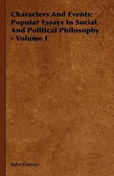 【预售】Characters and Events: Popular Essays in Social and