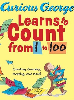 【预售】Curious George Learns to Count from 1 to 100