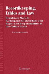 【预售】Recordkeeping, Ethics and Law: Regulatory Models