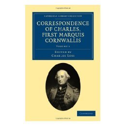 【预售】Correspondence of Charles, First Marquis Cornwallis