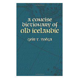 【预售】A Concise Dictionary of Old Icelandic