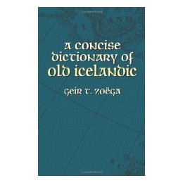 【预售】A Concise Dictionary of Old Icelandic