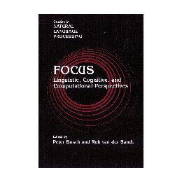 【预售】Focus: Linguistic, Cognitive, and Computational