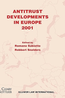 【预售】Antitrust Developments in Europe, 2001