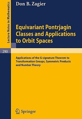 【预售】Equivariant Pontrjagin Classes and Applications to