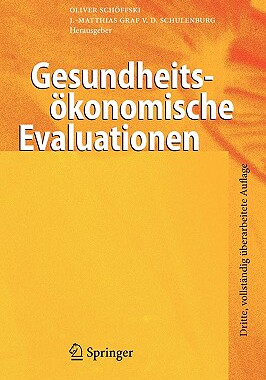 【预售】Gesundheitsokonomische Evaluationen: Dritte