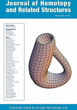 【预售】Journal of Homotopy and Related Structures 5(1)