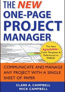 现货The New One-Page Project Manager: Communicate and