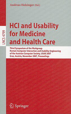 【预售】HCI and Usability for Medicine and Health Care: