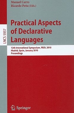 【预售】Practical Aspects of Declarative Languages