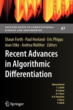 【预售】Recent Advances in Algorithmic Differentiation