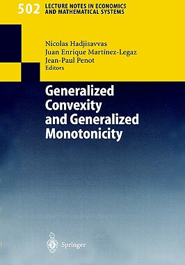 【预售】Generalized Convexity and Generalized Monotonicity: