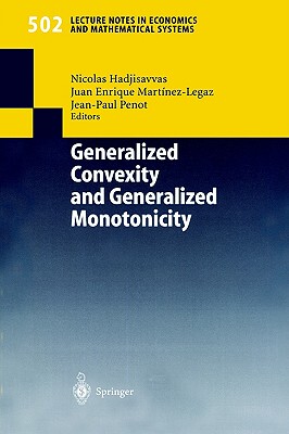 【预售】Generalized Convexity and Generalized Monotonicity: