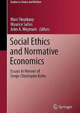 【预售】Social Ethics and Normative Economics: Essays in