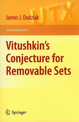 【预售】Vitushkin's Conjecture for Removable Sets