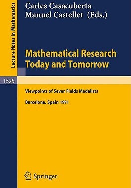 【预售】Mathematical Research Today and Tomorrow: Viewpoints