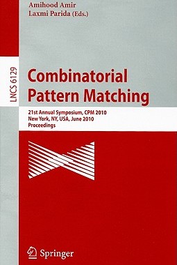 【预售】Combinatorial Pattern Matching: 21st Annual