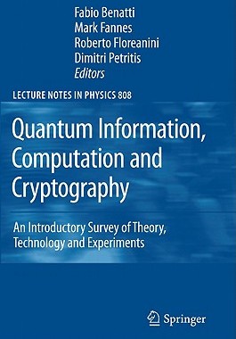 【预售】Quantum Information, Computation and Cryptography: