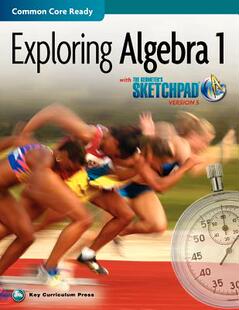 【预售】Exploring Algebra 1 with the Geometer's Sketchpad