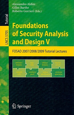 【预售】Foundations of Security Analysis and Design V: FOSAD