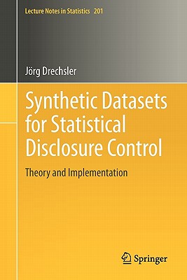 【预售】Synthetic Datasets for Statistical Disclosure