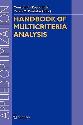 【预售】Handbook of Multicriteria Analysis