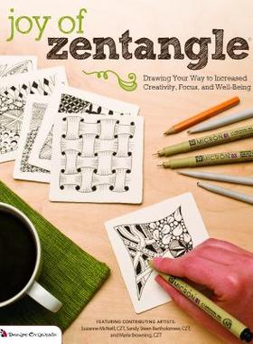 【预售】Joy of Zentangle: Drawing Your Way to Increased