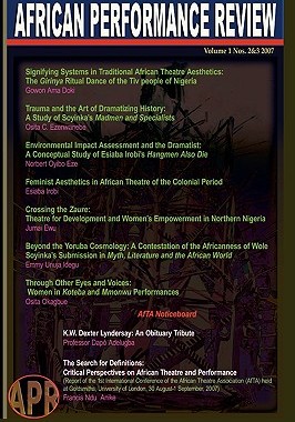 【预售】African Performance Review Vol 1 Nos 2&3