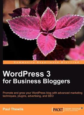 【预售】Wordpress 3 for Business Bloggers