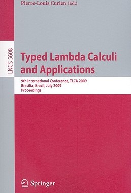 【预售】Typed Lambda Calculi and Applications