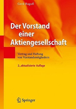 【预售】Der Vorstand Einer Aktiengesellschaft: Vertrag Und
