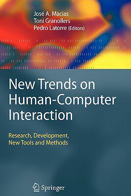 【预售】New Trends on Human-Computer Interaction: Research