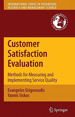 【预售】Customer Satisfaction Evaluation: Methods for
